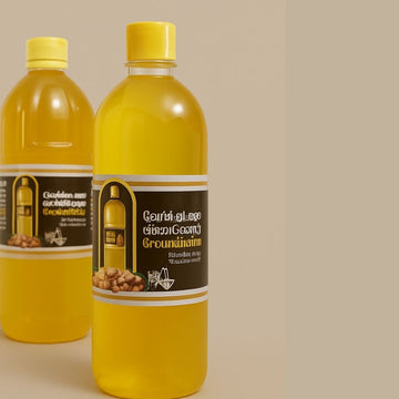 Saivamanam Cold-Pressed Groundnut Oil – Pure, Healthy, Traditionally Made