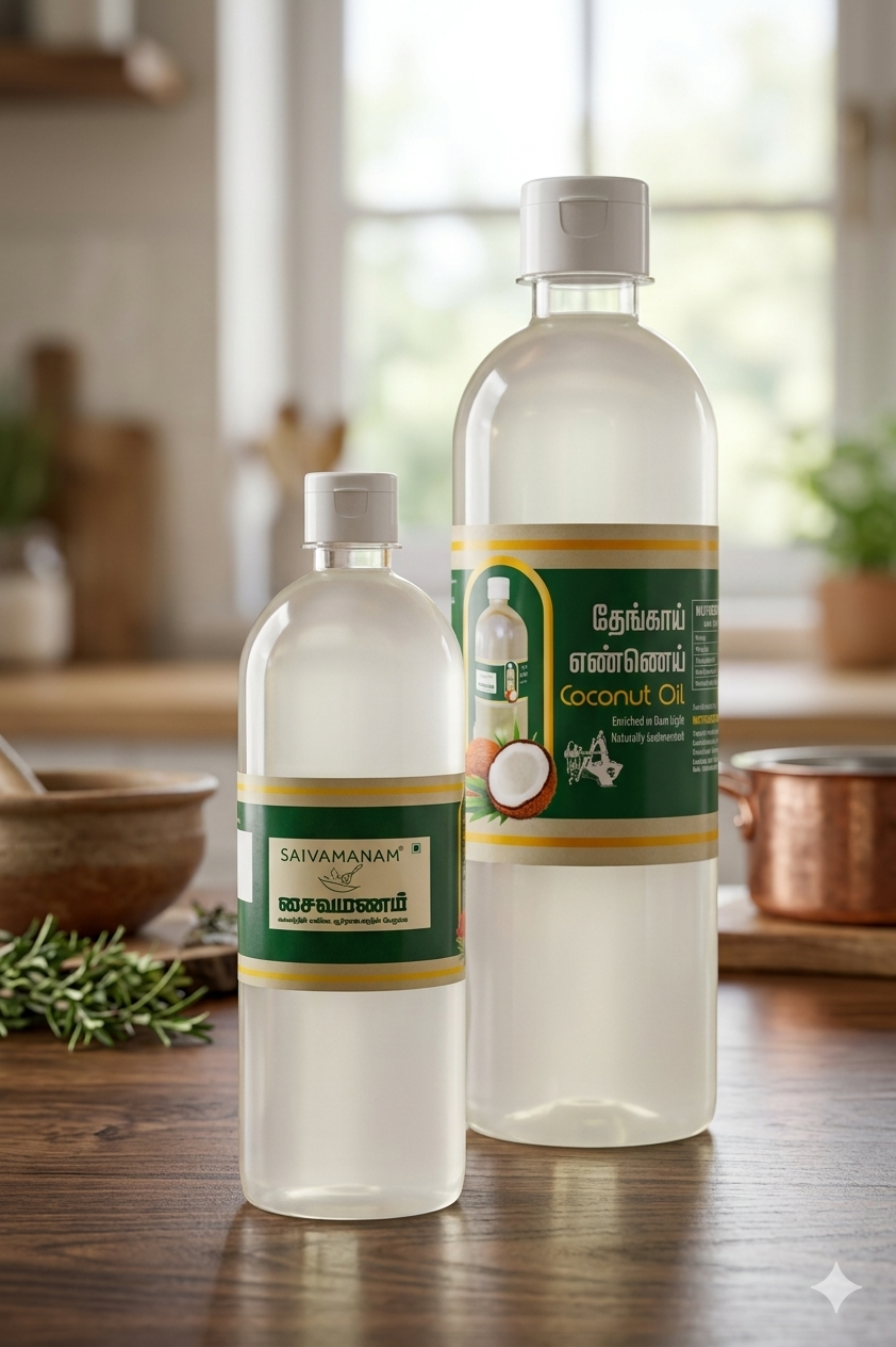 Sunlight-Enriched & Naturally Sedimented Cold-Pressed Coconut Oil