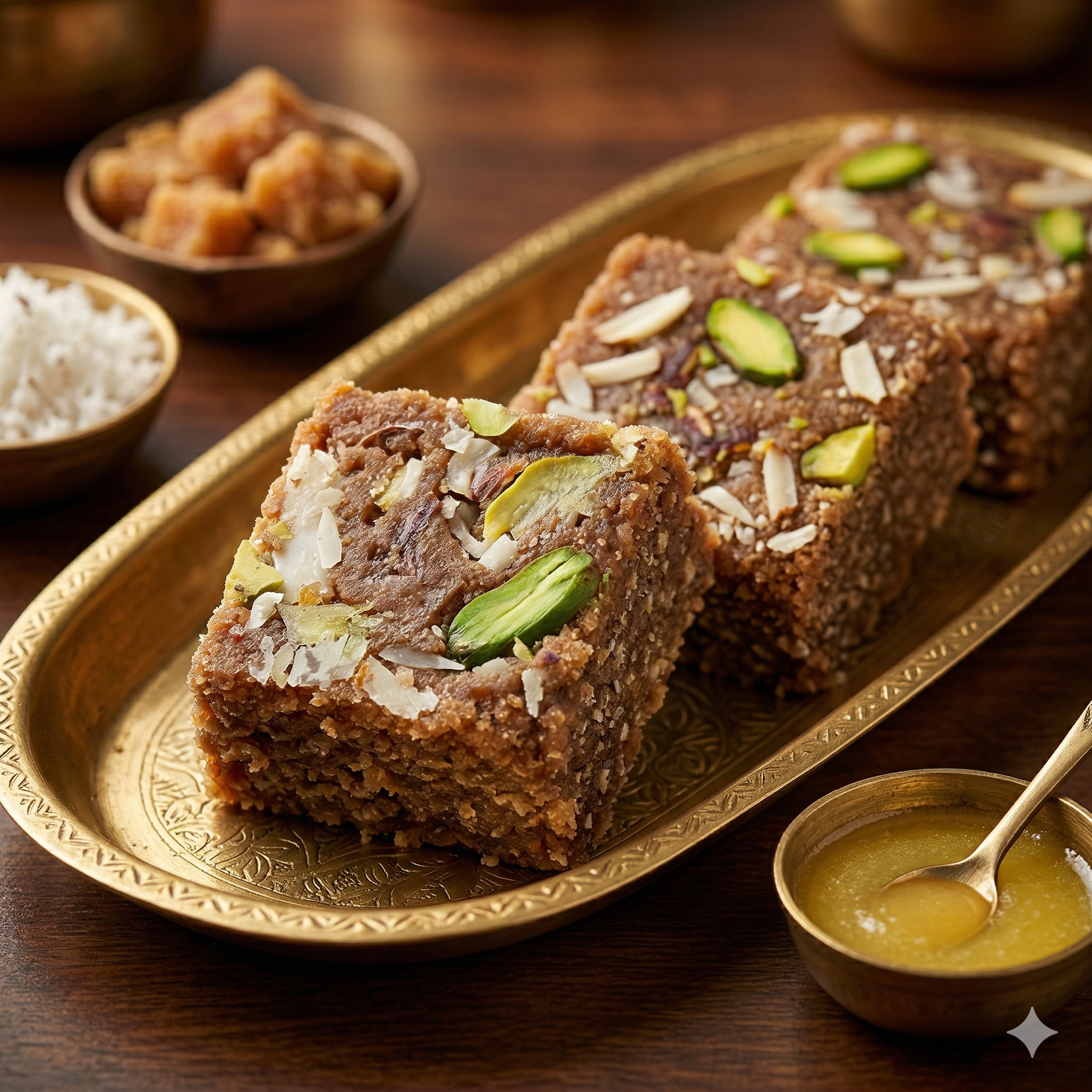 Palm Jaggery Coconut Burfi – Tradition You Can Taste
