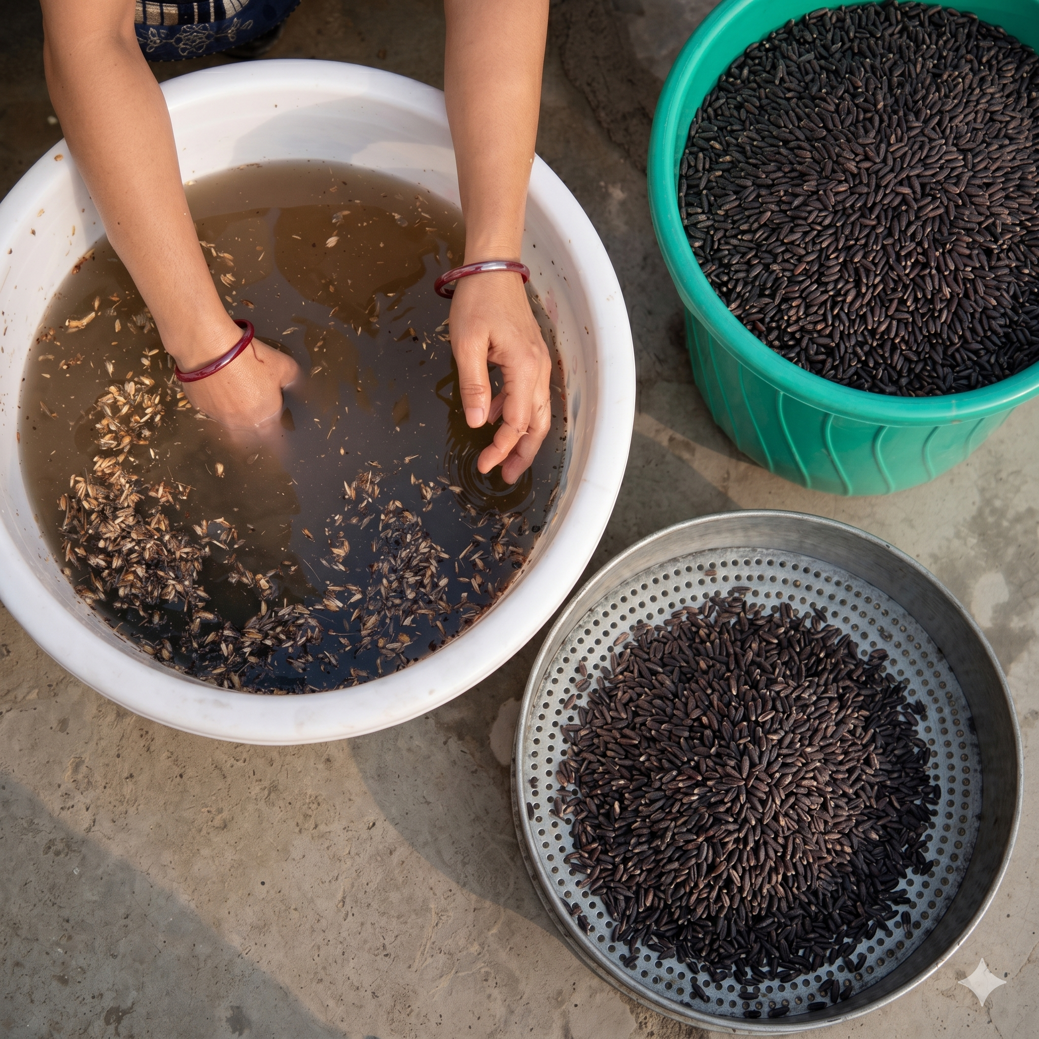 Black Wheat Chapatti Flour - Anti oxidant rich