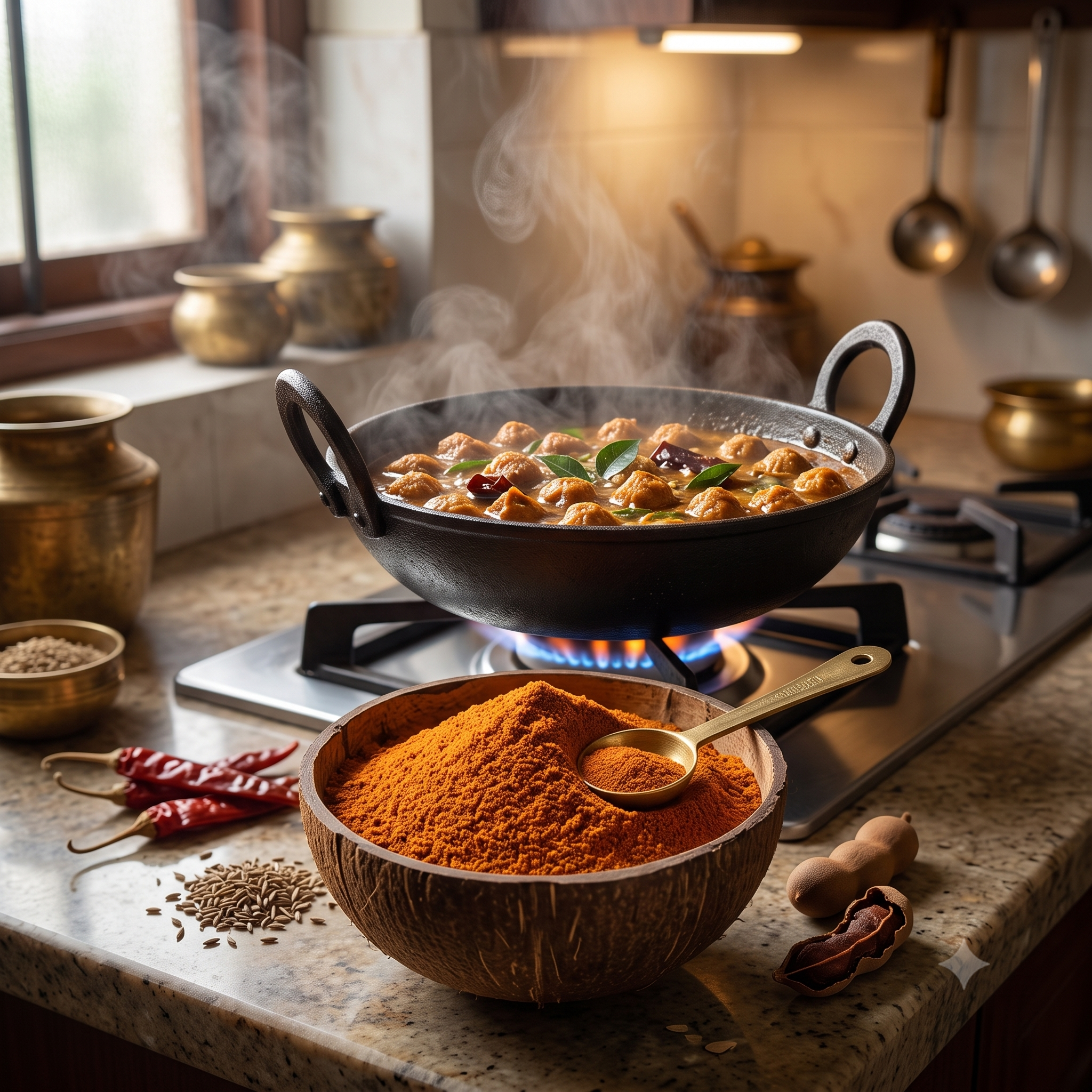 Traditional Kuzhambu Powder for Authentic South Indian Taste